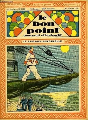 Seller image for Le bon point, amusant et instructif. 24me anne, n1155 : Le passager somnambule. for sale by Le-Livre