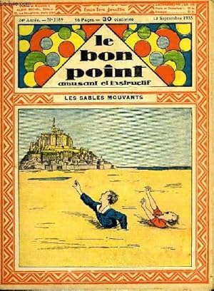 Seller image for Le bon point, amusant et instructif. 24me anne, n1189 : Les sables mouvants. for sale by Le-Livre