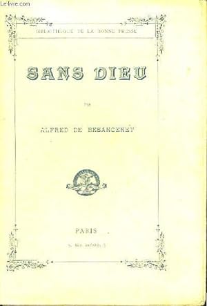 Bild des Verkufers fr Sans Dieu. zum Verkauf von Le-Livre