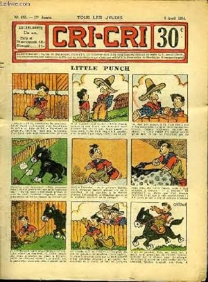 Seller image for Cri-Cri n810, 17me anne : Little Punch for sale by Le-Livre