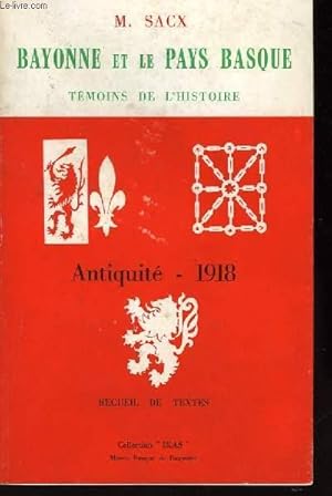 Seller image for Bayonne et le Pays Basque. for sale by Le-Livre