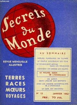 Bild des Verkufers fr Secrets du Monde n13 : Le Nouvel essor de l'hindouisme zum Verkauf von Le-Livre