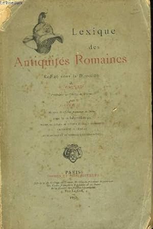 Seller image for Lexique des Antiquits Romaines for sale by Le-Livre