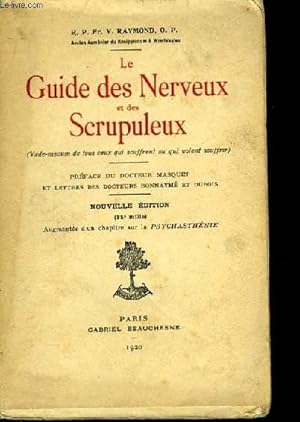 Seller image for Le Guide des Nerveux et des Scrupuleux for sale by Le-Livre