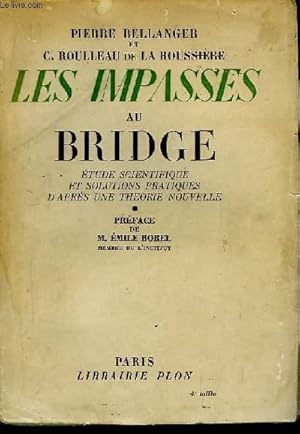 Seller image for Les Impasses du Bridge. for sale by Le-Livre