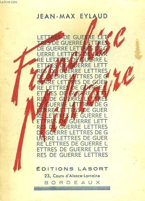 Seller image for Franchise Militaire - Lettres de Guerre. for sale by Le-Livre