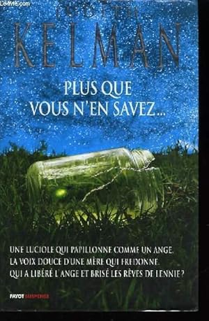 Seller image for Plus que vous n'en savez . for sale by Le-Livre