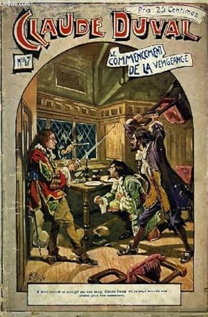 Seller image for Claude Duval n47 : Les commencements de la vengeance. for sale by Le-Livre