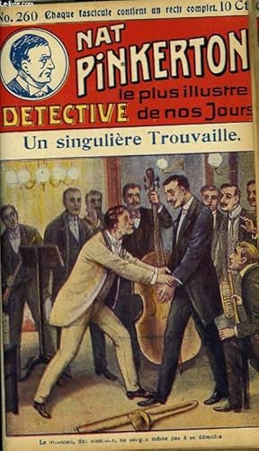 Seller image for Nat Pinkerton N260 : Une Singulire Trouvaille for sale by Le-Livre