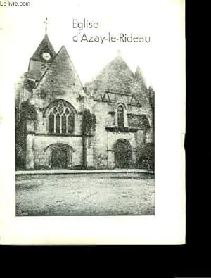 Bild des Verkufers fr Eglise d'Azay-le-Rideau. zum Verkauf von Le-Livre