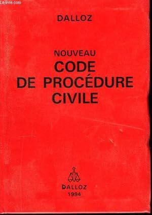 Seller image for Nouveau Code de Procdure Civile. for sale by Le-Livre