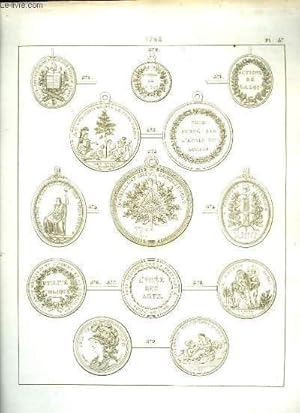 Seller image for Histoire Numismatique de la Rvolution Franaise. Planche N57 : 1793 for sale by Le-Livre