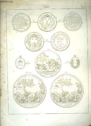 Seller image for Histoire Numismatique de la Rvolution Franaise. Planche N3 : 1789 for sale by Le-Livre