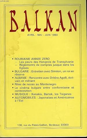 Seller image for Balkan N6 for sale by Le-Livre