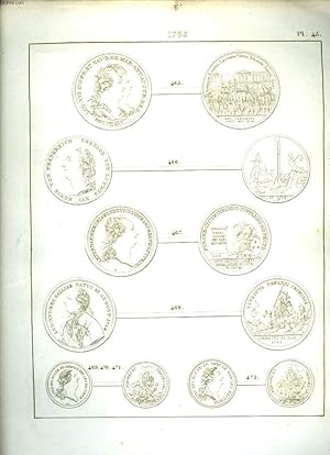 Seller image for Histoire Numismatique de la Rvolution Franaise. Planche N45 : 1793 for sale by Le-Livre
