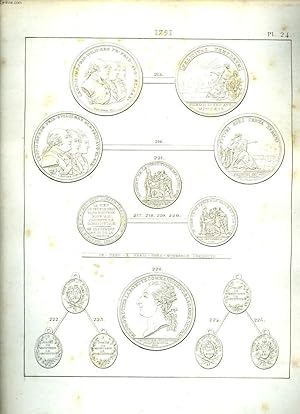 Seller image for Histoire Numismatique de la Rvolution Franaise. Planche N24 : 1791 for sale by Le-Livre