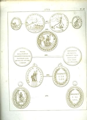 Seller image for Histoire Numismatique de la Rvolution Franaise. Planche N56 : 1793 for sale by Le-Livre