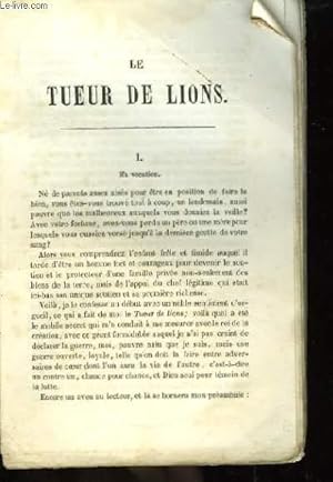 Seller image for Le Tueur de Lions. for sale by Le-Livre