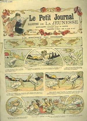 Bild des Verkufers fr Le Petit Journal Illustre de la Jeunesse, N201, 5me anne : Le Secret du Hron. zum Verkauf von Le-Livre