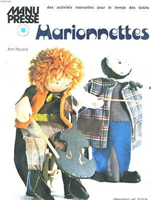 Image du vendeur pour Manu Presse. Marionnettes. mis en vente par Le-Livre