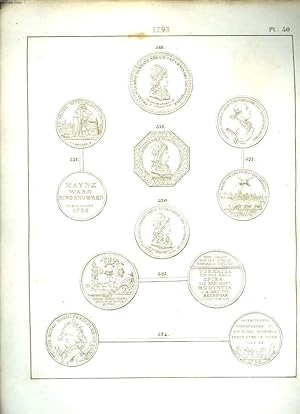 Seller image for Histoire Numismatique de la Rvolution Franaise. Planche N50 : 1793 for sale by Le-Livre
