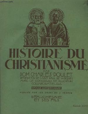 Seller image for Histoire du Christianimse. Fascicule XXXIX for sale by Le-Livre
