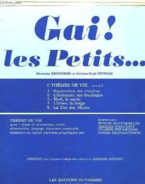 Bild des Verkufers fr Gai ! les Petits . Srie N1 zum Verkauf von Le-Livre