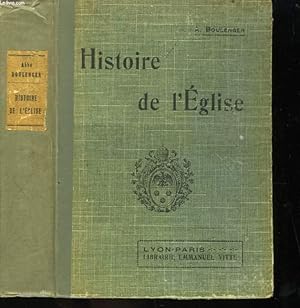 Imagen del vendedor de Histoire de l'Eglise a la venta por Le-Livre