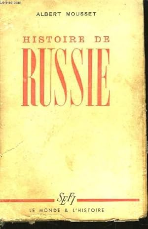 Immagine del venditore per Histoire de Russie. venduto da Le-Livre