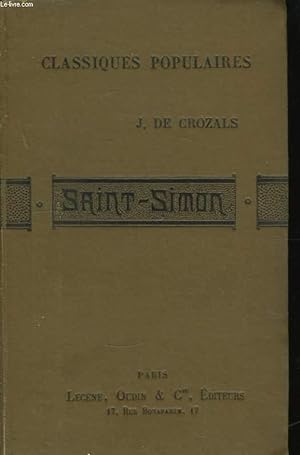 Bild des Verkufers fr Saint-Simon zum Verkauf von Le-Livre
