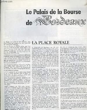 Seller image for Le Palais de la Bourse de Bordeaux. for sale by Le-Livre