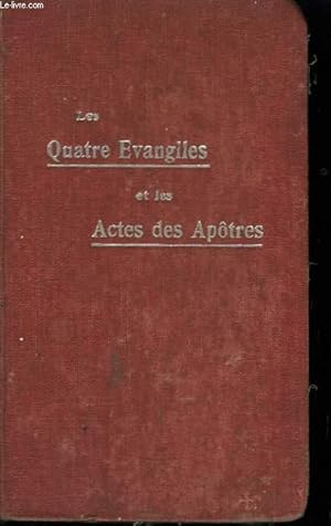 Seller image for Les Quatre Evangiles et les actes des apotres. for sale by Le-Livre