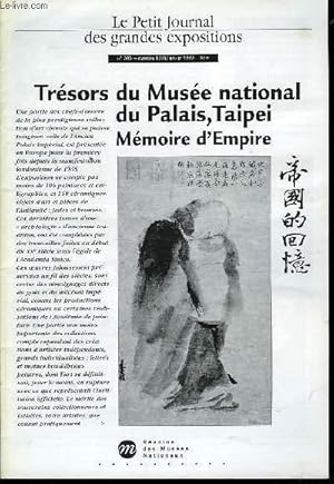 Imagen del vendedor de Le Petit Journal des Grandes Expositions n303 Trsors du Muse national du Palais, Taipei. Mmoires d'Empire. a la venta por Le-Livre