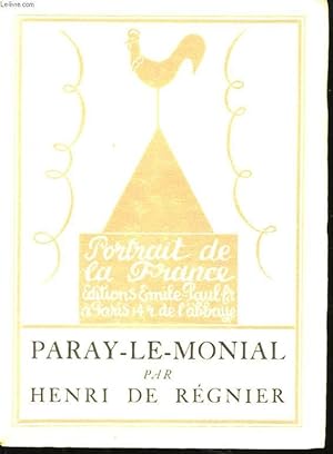 Bild des Verkufers fr Paray-Le-Monial zum Verkauf von Le-Livre