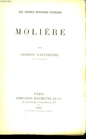 Imagen del vendedor de Molire. a la venta por Le-Livre