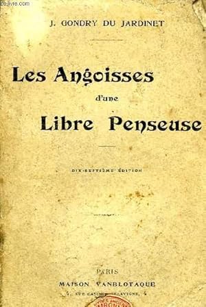 Seller image for Les Angoisses d'une Libre-Penseuse. for sale by Le-Livre