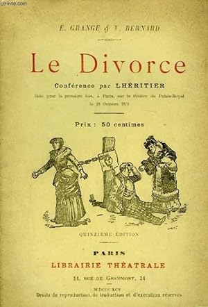 Imagen del vendedor de Le Divorce a la venta por Le-Livre
