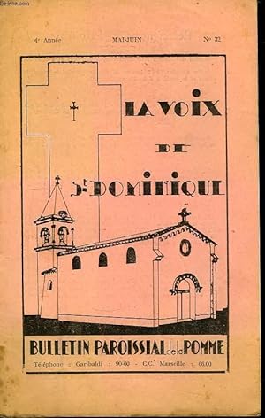 Bild des Verkufers fr La Voix de St-Dominique. N32 - 4me anne zum Verkauf von Le-Livre