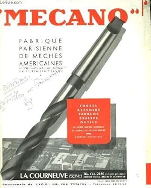 Bild des Verkufers fr Catalogue "Mecano" zum Verkauf von Le-Livre