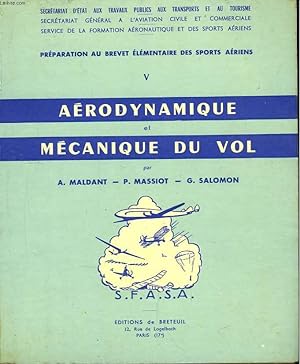 Seller image for Arodynamique et Mcanique du Vol. for sale by Le-Livre