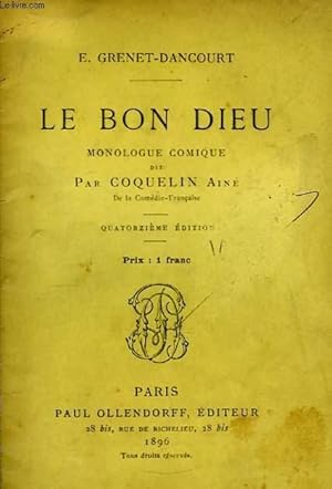 Seller image for Le Bon Dieu. for sale by Le-Livre