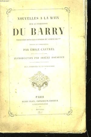 Image du vendeur pour Nouvelles  la main sur la Comtesse du Barry. mis en vente par Le-Livre