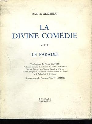 Bild des Verkufers fr La Divine Comdie. TOME III : Le Paradis. zum Verkauf von Le-Livre