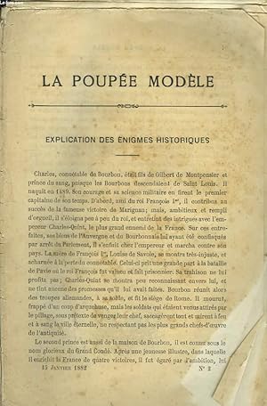 Seller image for La Poupe Modle. N2 - 19me anne. for sale by Le-Livre