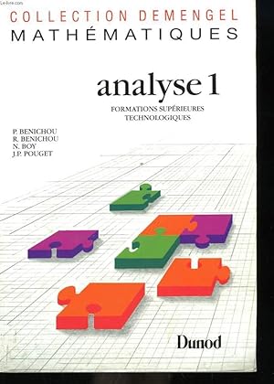 Imagen del vendedor de Mathmatiques. Analyse, n1. a la venta por Le-Livre