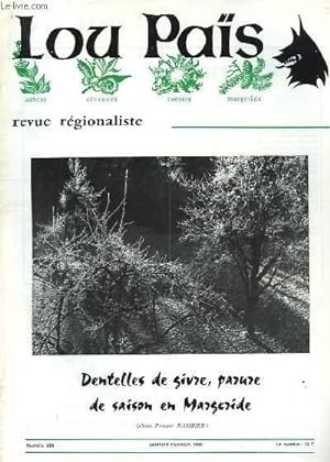 Imagen del vendedor de Lou Pas, n288 : Dentelles de givre, parure de saison en Mazgeride. a la venta por Le-Livre