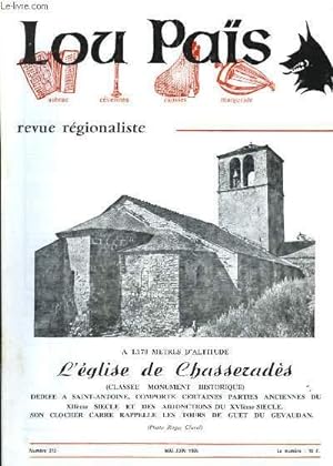 Imagen del vendedor de Lou Pas, n272 : L'Eglise de Chasserads a la venta por Le-Livre