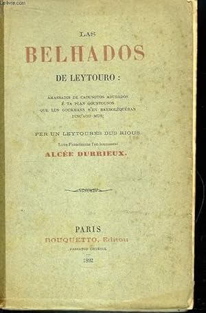 Imagen del vendedor de Las Belhados de Leytouro - Les Veilles de Lectoure. a la venta por Le-Livre