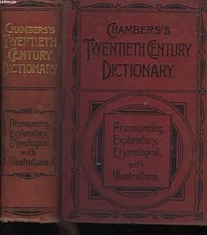 Bild des Verkufers fr Chambers's Twentieth Century Dictionnary of the English Language. zum Verkauf von Le-Livre