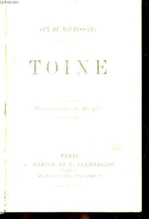 Image du vendeur pour Toine mis en vente par Le-Livre